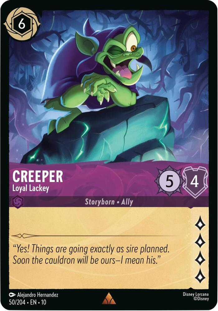 Creeper - Loyal Lackey (50/204) [Whispers in the Well] | Jack's On Queen