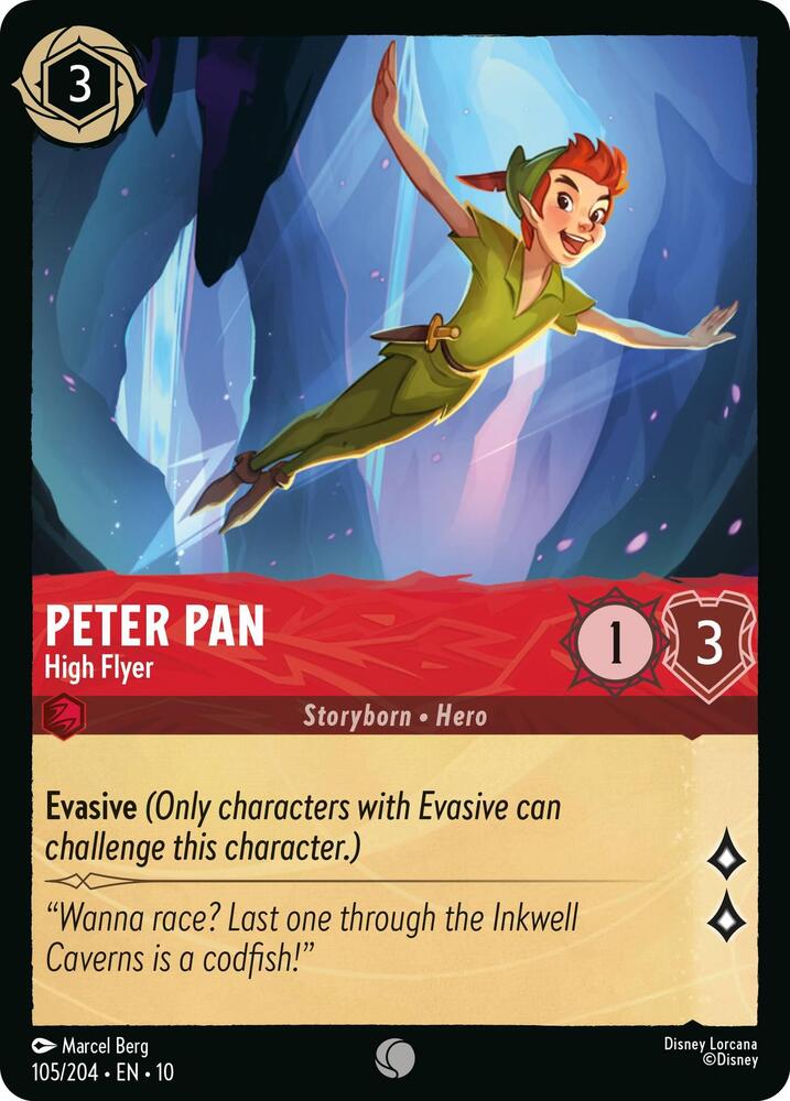Peter Pan - High Flyer (105/204) [Whispers in the Well] | Jack's On Queen