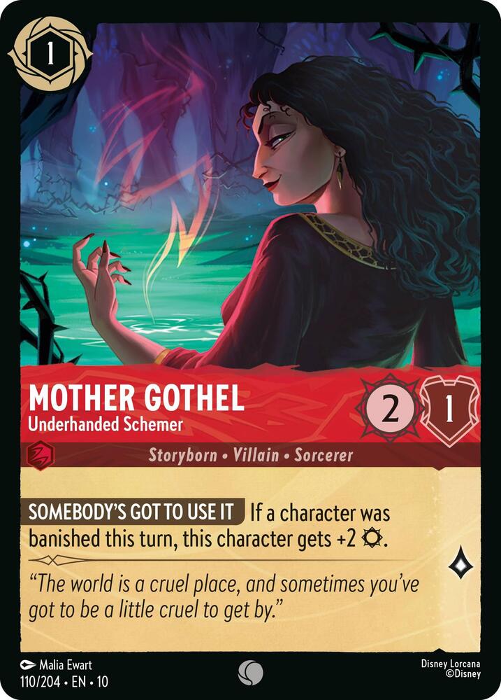 Mother Gothel - Underhanded Schemer (110/204) [Whispers in the Well] | Jack's On Queen