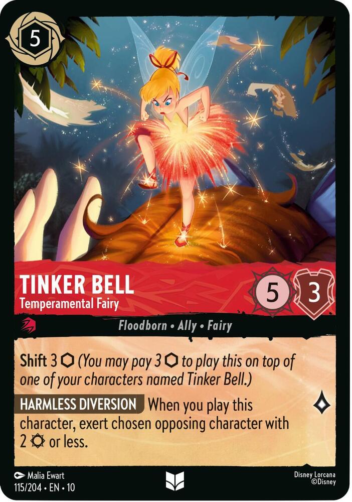 Tinker Bell - Temperamental Fairy (115/204) [Whispers in the Well] | Jack's On Queen