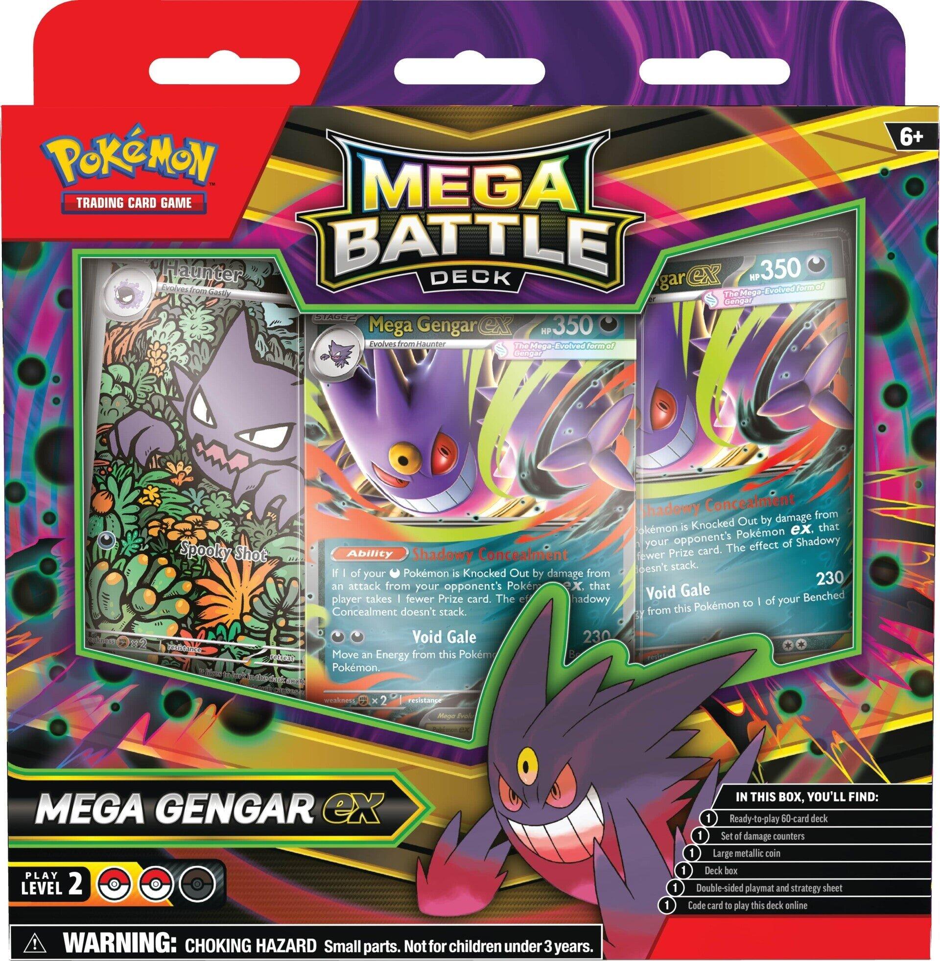 Mega Battle Deck (Mega Gengar ex) | Jack's On Queen