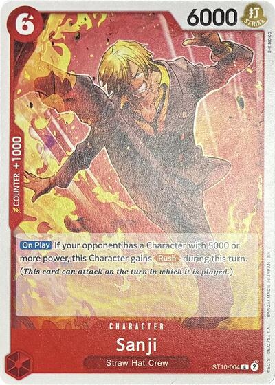 Sanji - ST10-004 (ST10-004) [Learn Together Deck Set] | Jack's On Queen
