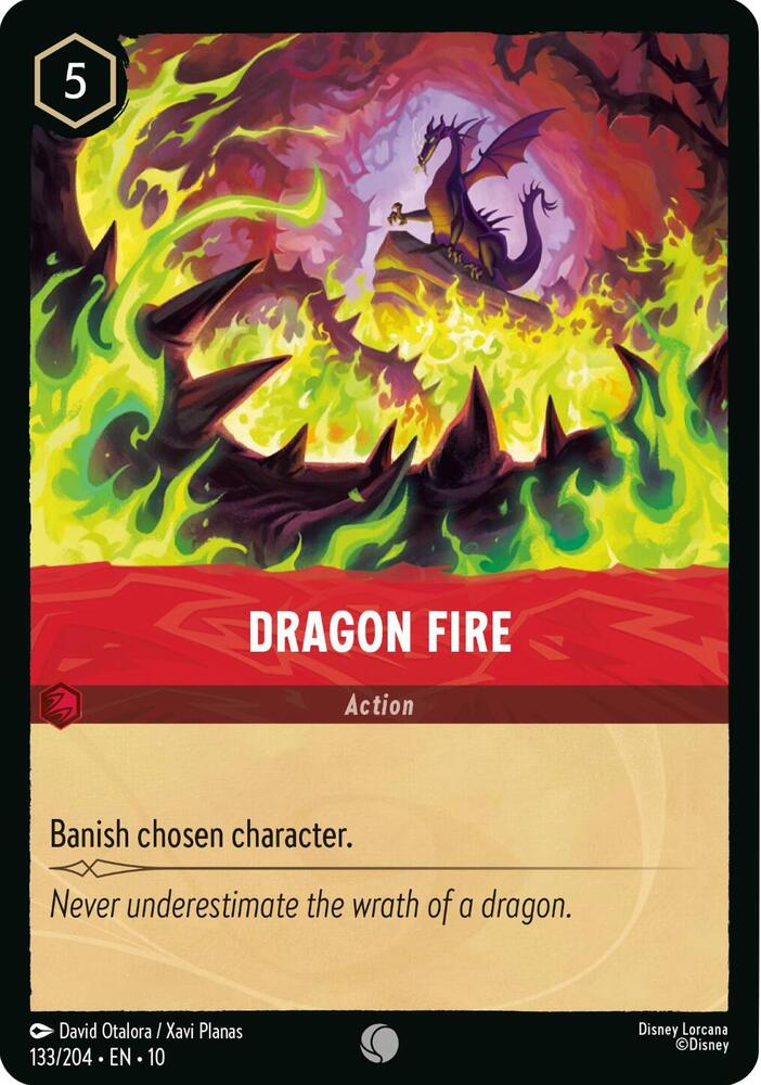 Dragon Fire (133/204) [Whispers in the Well] | Jack's On Queen