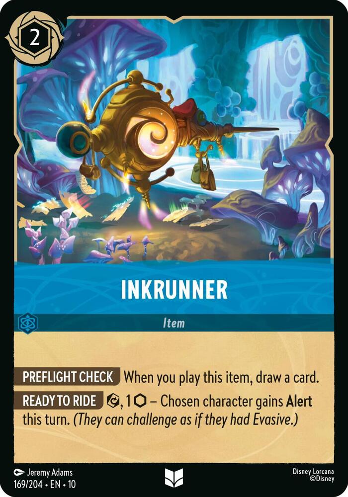 Inkrunner (169/204) [Whispers in the Well] | Jack's On Queen