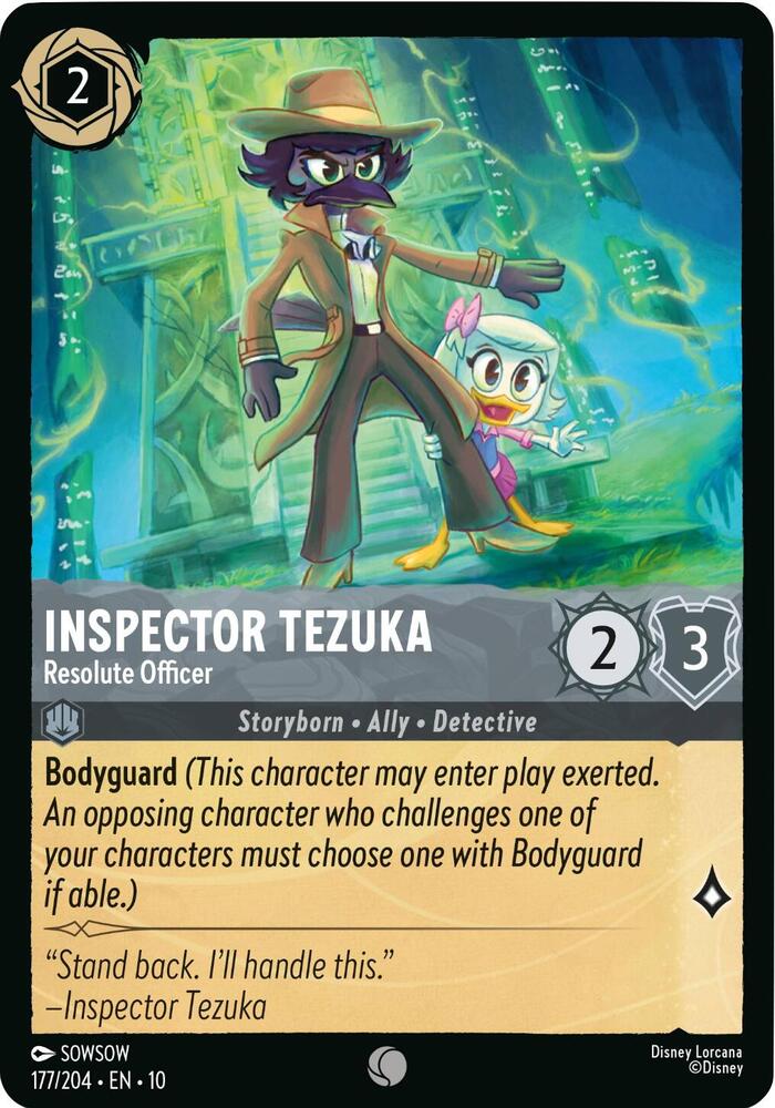 Inspector Tezuka - Resolute Officer (177/204) [Whispers in the Well] | Jack's On Queen