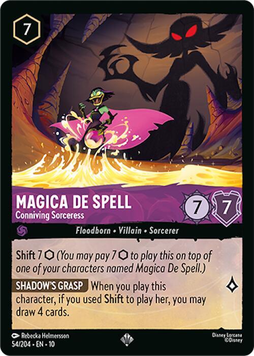 Magica De Spell - Conniving Sorceress (54/204) [Whispers in the Well] | Jack's On Queen