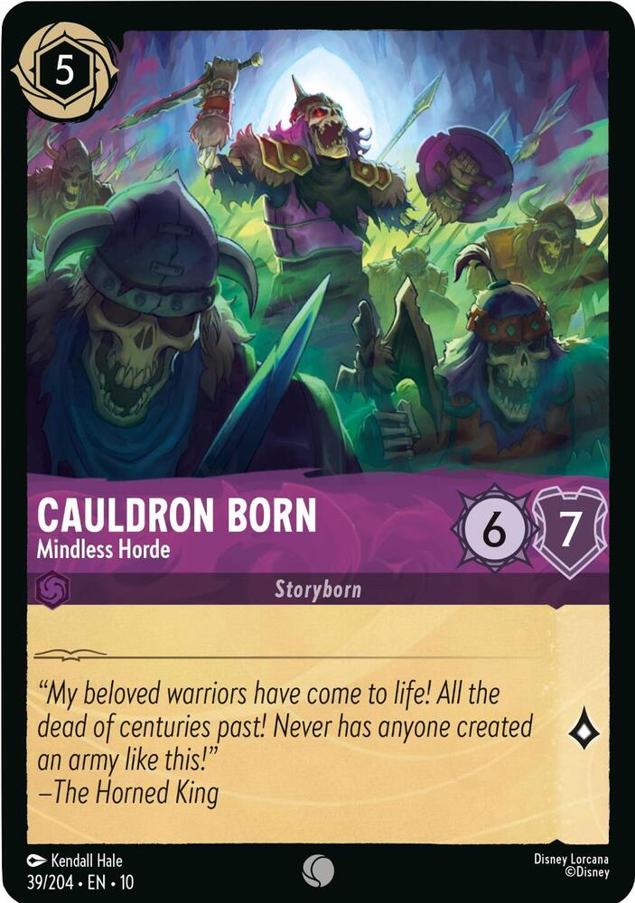Cauldron Born - Mindless Horde (39/204) [Whispers in the Well] | Jack's On Queen