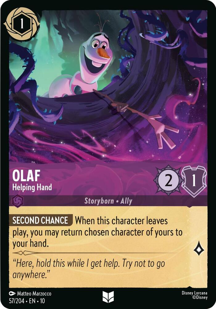 Olaf - Helping Hand (57/204) [Whispers in the Well] | Jack's On Queen
