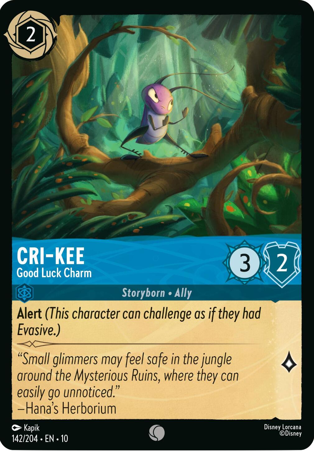 Cri-Kee - Good Luck Charm (142/204) [Whispers in the Well] | Jack's On Queen