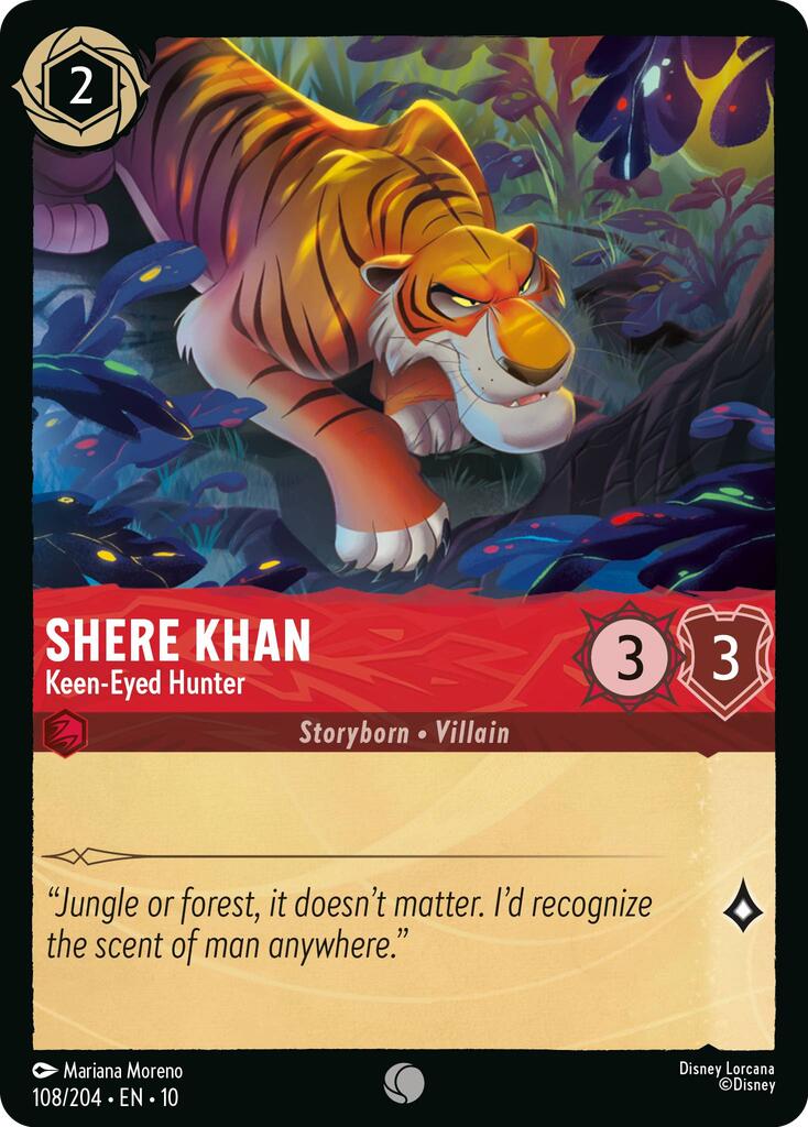 Shere Khan - Keen-Eyed Hunter (108/204) [Whispers in the Well] | Jack's On Queen