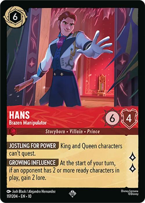Hans - Brazen Manipulator (117/204) [Whispers in the Well] | Jack's On Queen
