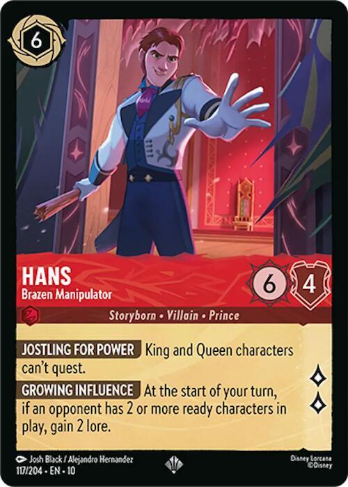 Hans - Brazen Manipulator (117/204) [Whispers in the Well] | Jack's On Queen