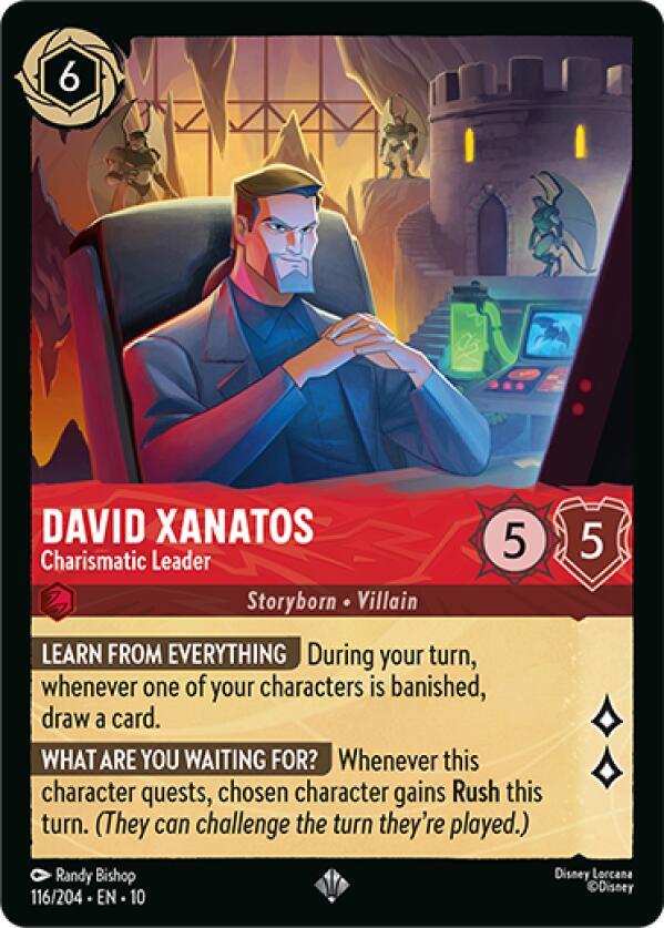David Xanatos - Charismatic Leader (116/204) [Whispers in the Well] | Jack's On Queen