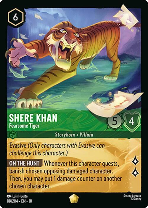 Shere Khan - Fearsome Tiger (88/204) [Whispers in the Well] | Jack's On Queen
