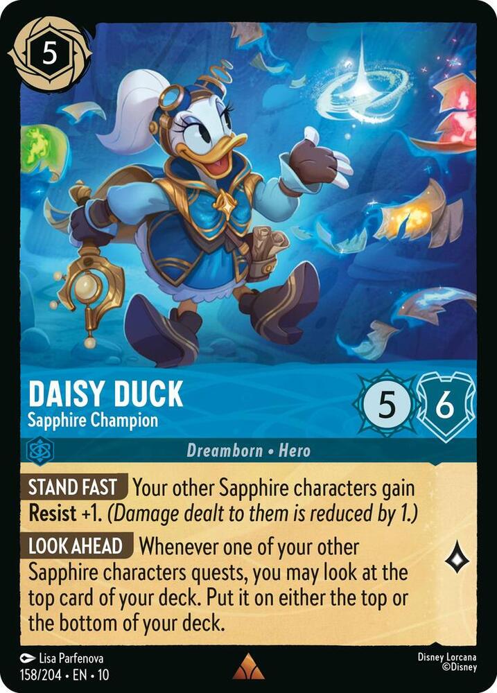 Daisy Duck - Sapphire Champion (158/204) [Whispers in the Well] | Jack's On Queen