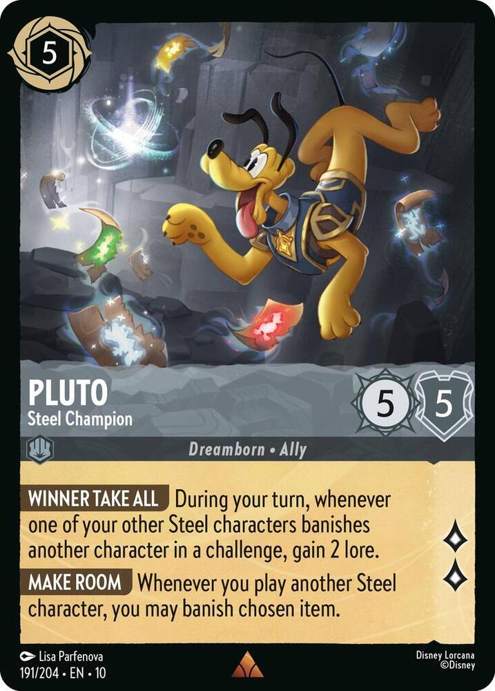 Pluto - Steel Champion (191/204) [Whispers in the Well] | Jack's On Queen