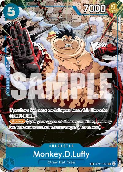 Monkey.D.Luffy - OP11-058 (TR) (OP11-058) [Carrying On His Will] | Jack's On Queen