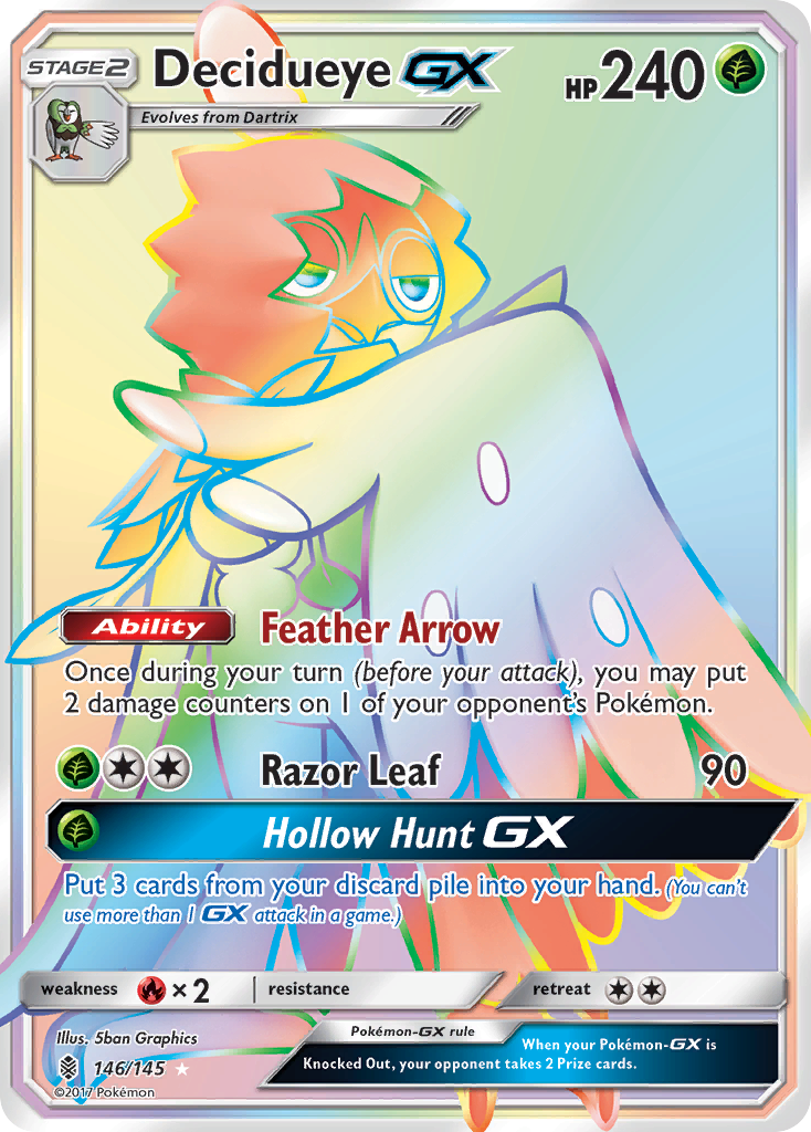 Decidueye GX (146/145) [Sun & Moon: Guardians Rising] | Jack's On Queen