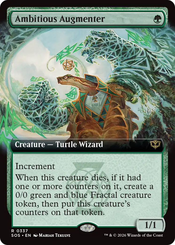 Ambitious Augmenter (Extended Art) [Secrets of Strixhaven] | Jack's On Queen