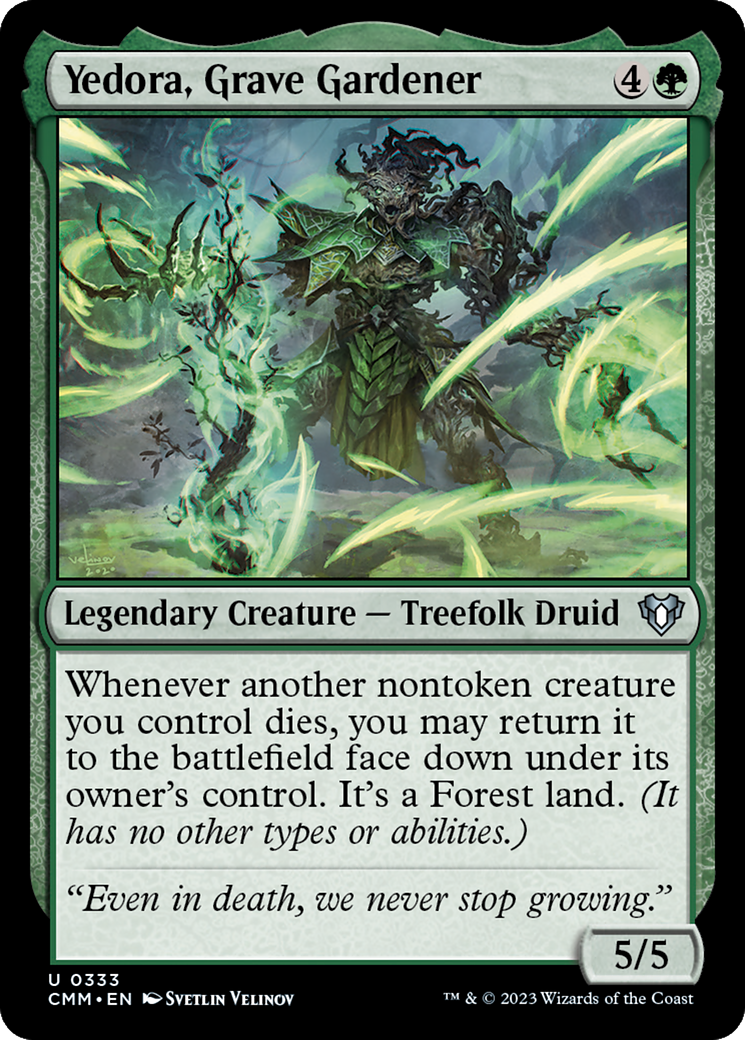 Yedora, Grave Gardener [Commander Masters] | Jack's On Queen