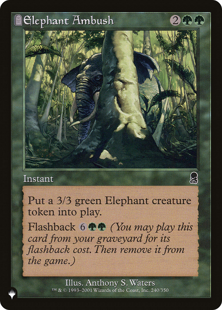 Elephant Ambush [The List Reprints] | Jack's On Queen