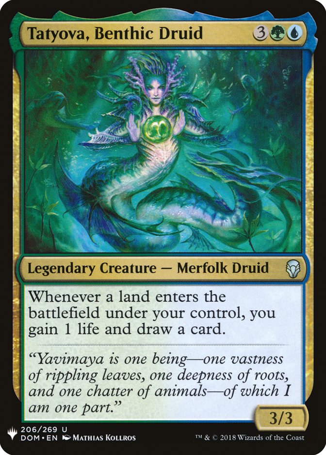 Tatyova, Benthic Druid [Mystery Booster] | Jack's On Queen