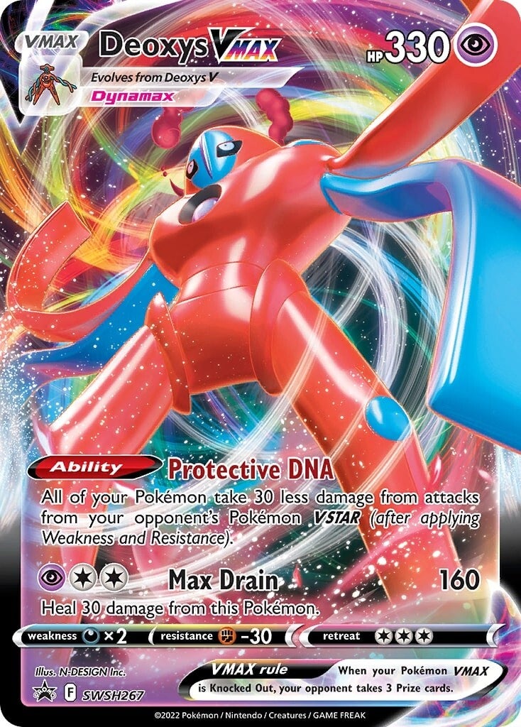 Deoxys VMAX (SWSH267) [Sword & Shield: Black Star Promos] | Jack's On Queen