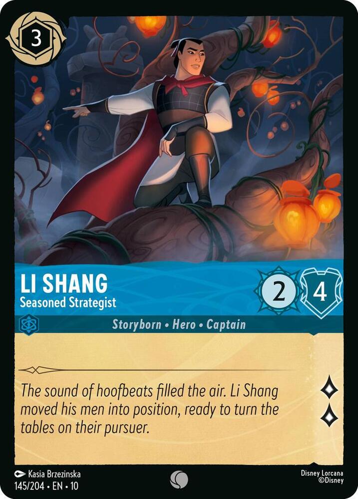 Li Shang - Seasoned Strategist (145/204) [Whispers in the Well] | Jack's On Queen