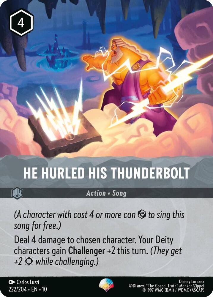 He Hurled His Thunderbolt (Epic) (222/204) [Whispers in the Well] | Jack's On Queen
