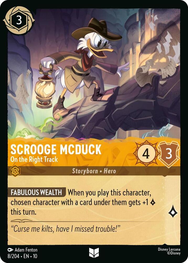 Scrooge McDuck - On the Right Track (8/204) [Whispers in the Well] | Jack's On Queen