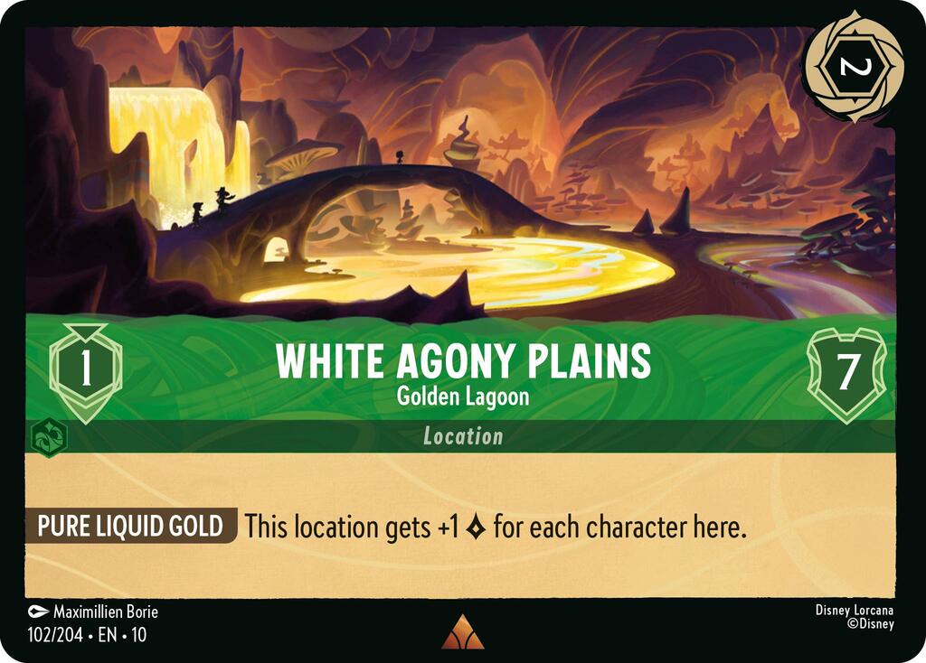 White Agony Plains - Golden Lagoon (102/204) [Whispers in the Well] | Jack's On Queen