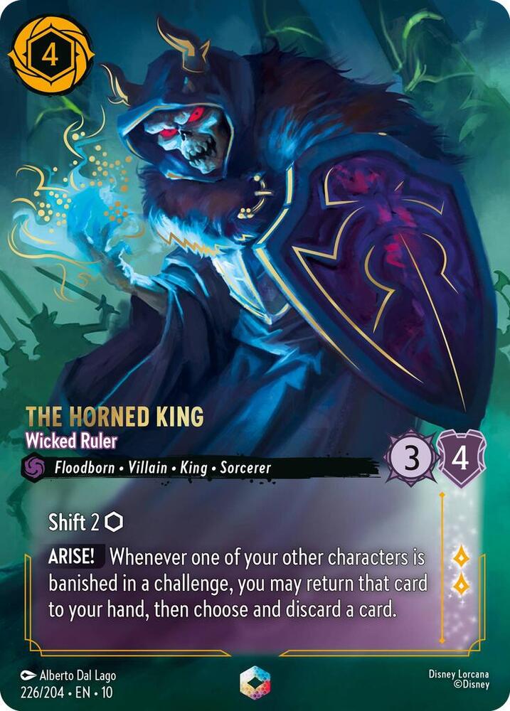 The Horned King - Wicked Ruler (Enchanted) (226/204) [Whispers in the Well] | Jack's On Queen