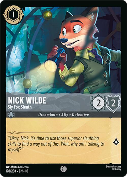Nick Wilde - Sly Fox Sleuth (178/204) [Whispers in the Well] | Jack's On Queen
