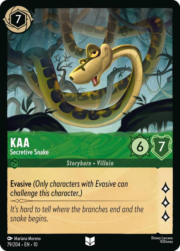 Kaa - Secretive Snake (79/204) [Whispers in the Well] | Jack's On Queen