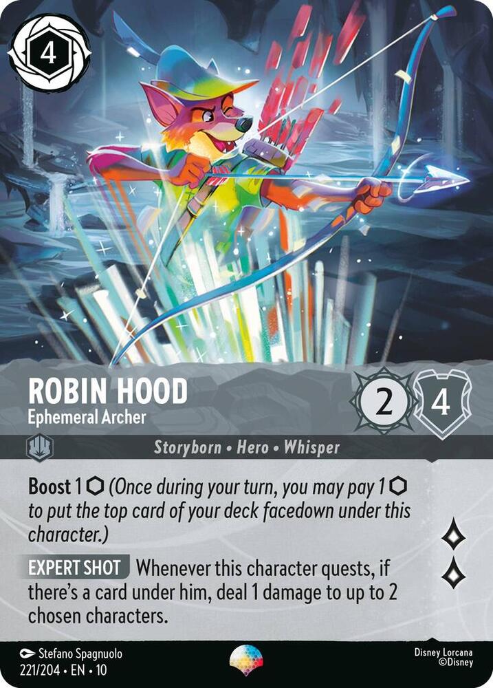 Robin Hood - Ephemeral Archer (Epic) (221/204) [Whispers in the Well] | Jack's On Queen
