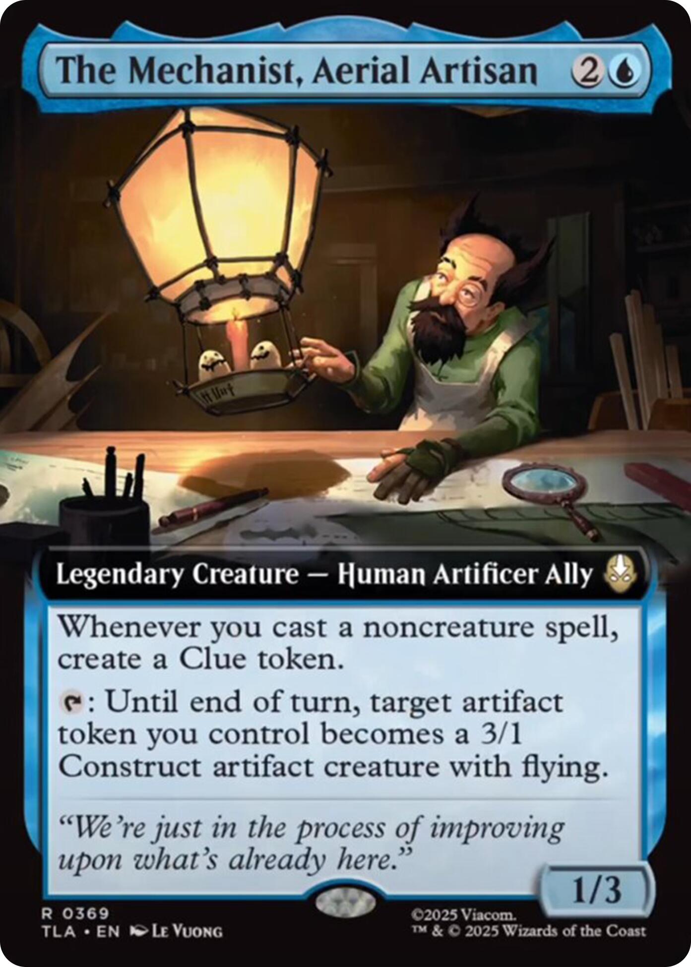 The Mechanist, Aerial Artisan (Extended Art) [Avatar: The Last Airbender] | Jack's On Queen