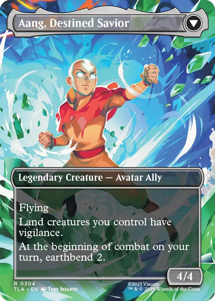 Aang, at the Crossroads (Borderless) [Avatar: The Last Airbender] | Jack's On Queen