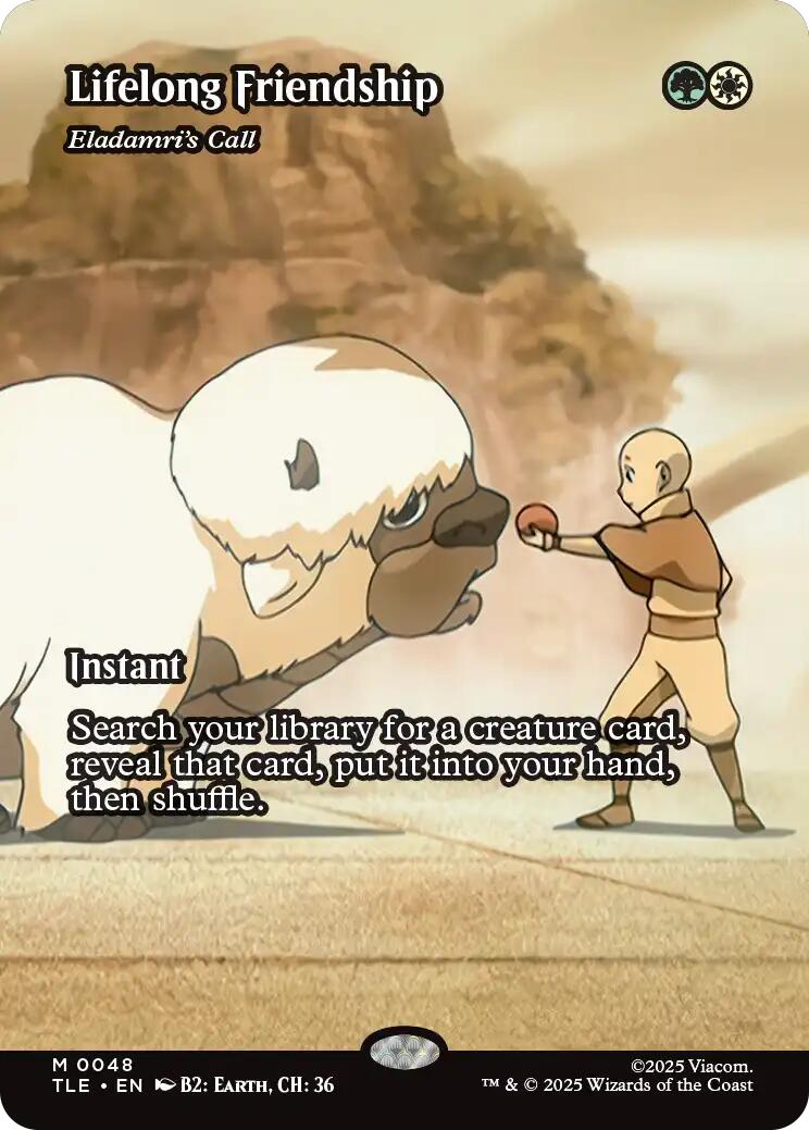 Lifelong Friendship - Eladamri's Call (Borderless) [Avatar: The Last Airbender: Eternal-Legal] | Jack's On Queen