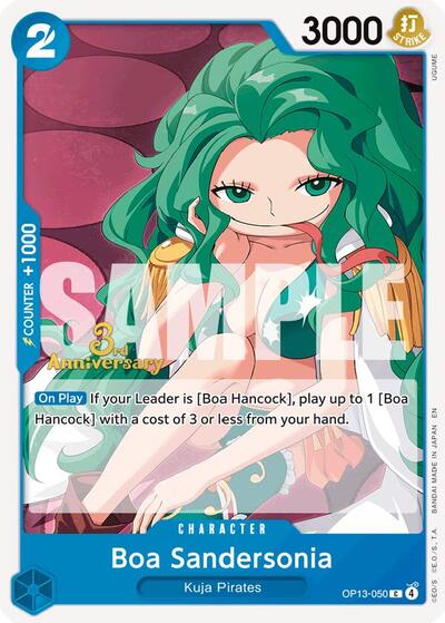 Boa Sandersonia (OP13-050) [Carrying On His Will: 3rd Anniversary Tournament Cards] | Jack's On Queen