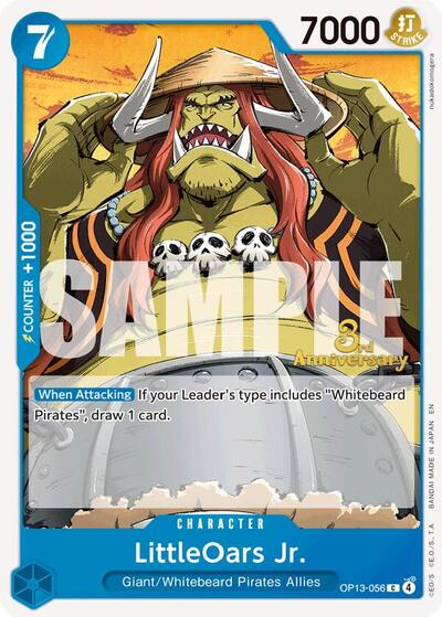 LittleOars Jr. (OP13-056) [Carrying On His Will: 3rd Anniversary Tournament Cards] | Jack's On Queen
