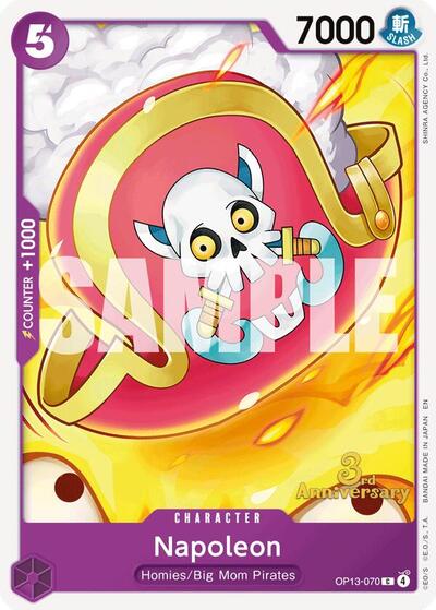 Napoleon (OP13-070) [Carrying On His Will: 3rd Anniversary Tournament Cards] | Jack's On Queen