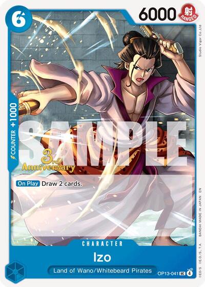 Izo (OP13-041) [Carrying On His Will: 3rd Anniversary Tournament Cards] | Jack's On Queen
