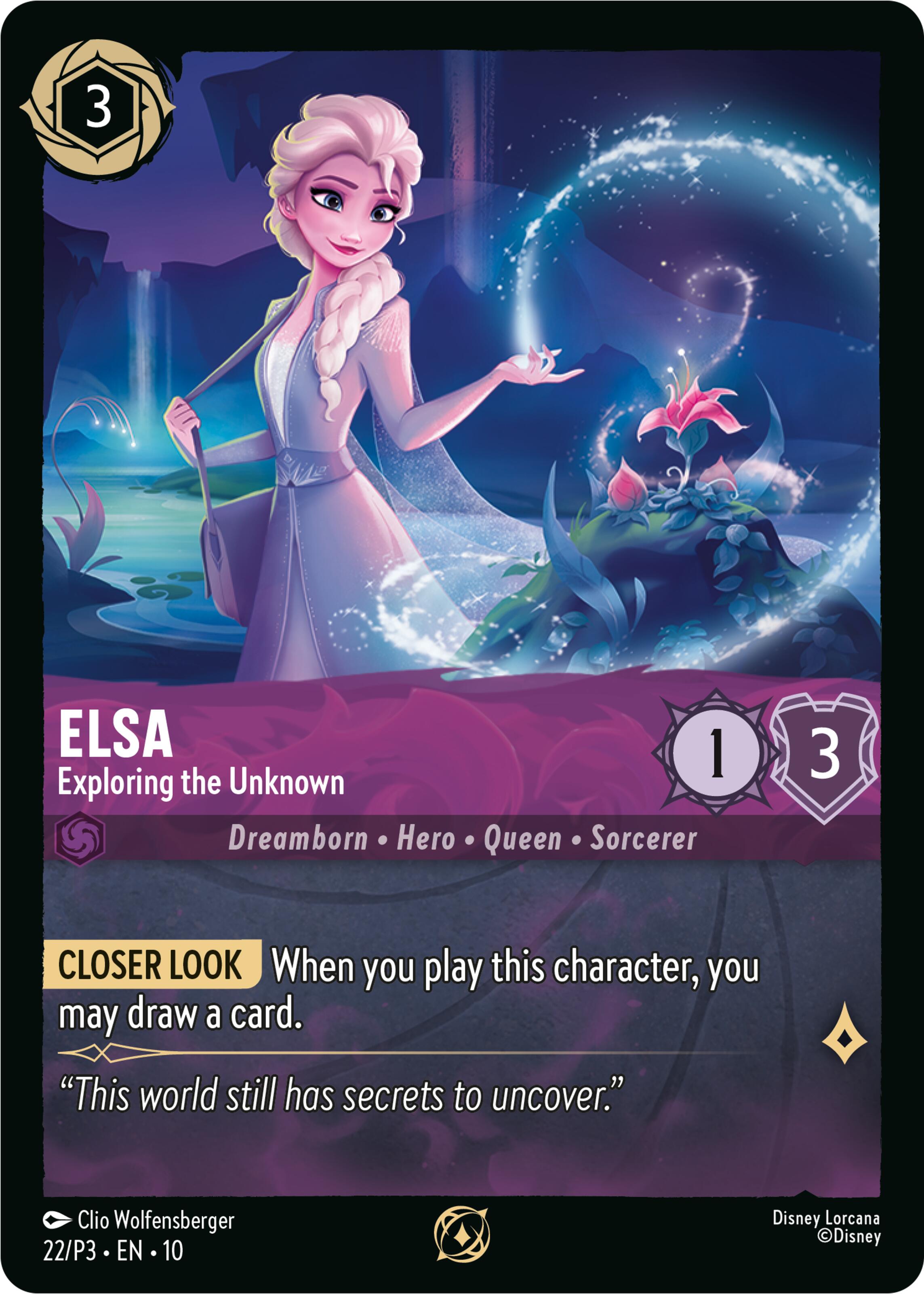 Elsa - Exploring the Unkown (22) [Promo Cards] | Jack's On Queen