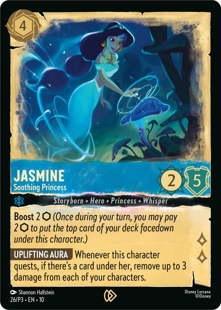 Jasmine - Soothing Princess (26) [Disney Lorcana Promo Cards] | Jack's On Queen