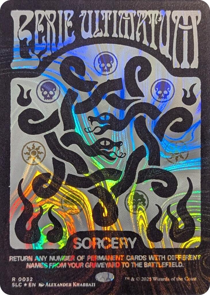 Eerie Ultimatum (Halo Foil) [Secret Lair Countdown Kit] | Jack's On Queen