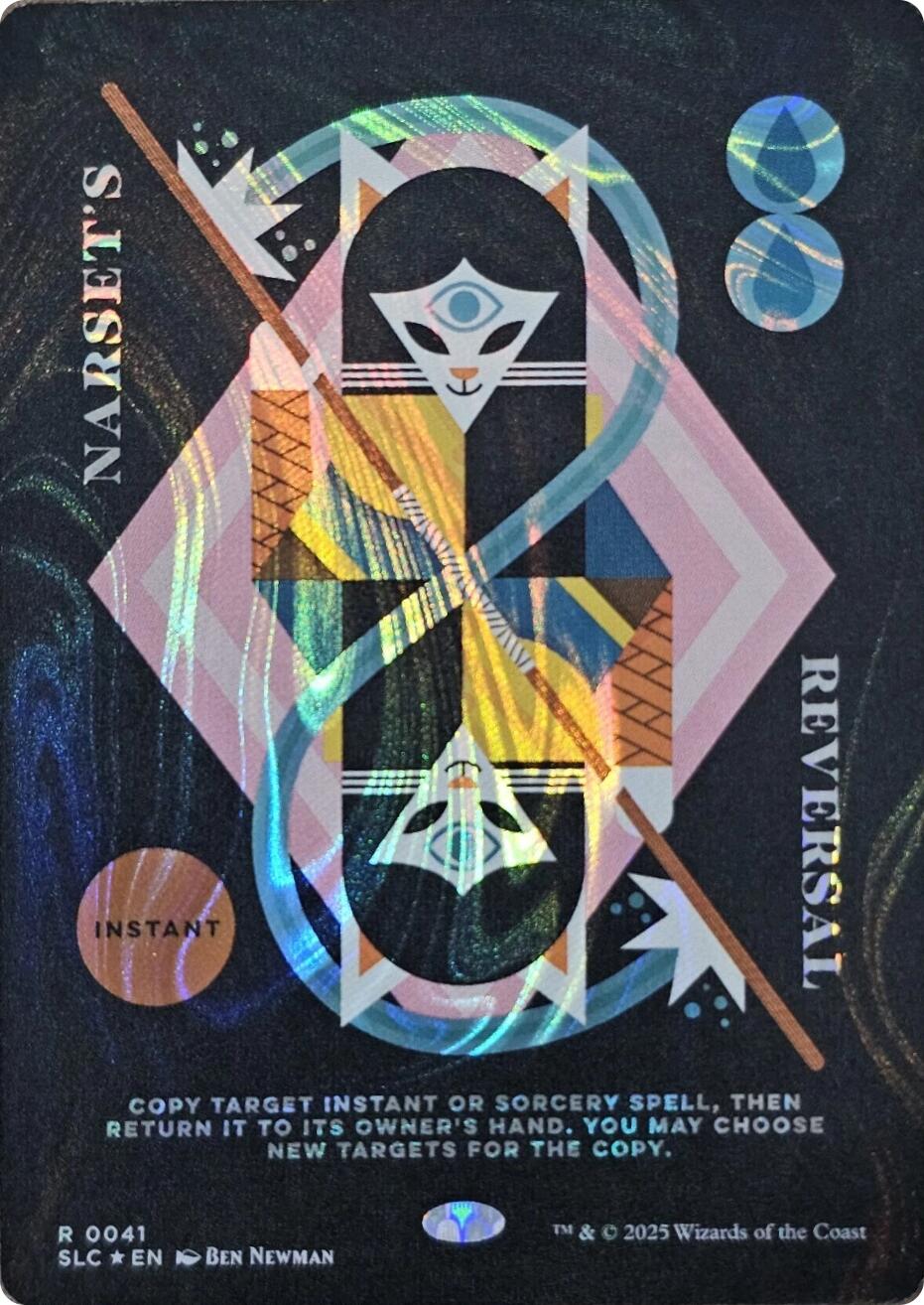 Narset's Reversal (Halo Foil) [Secret Lair Countdown Kit] | Jack's On Queen