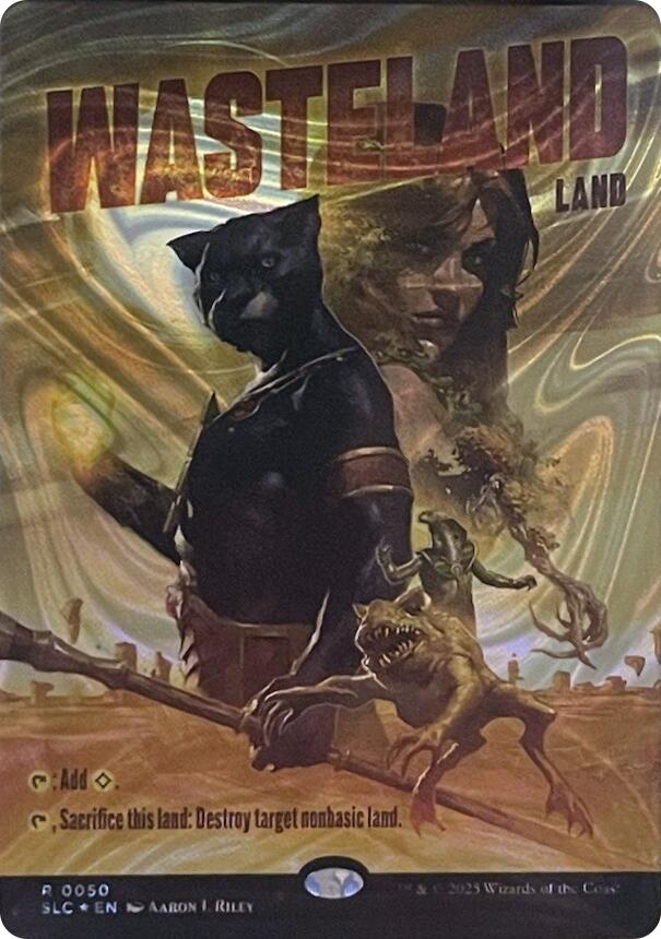 Wasteland (Halo Foil) [Secret Lair Countdown Kit] | Jack's On Queen