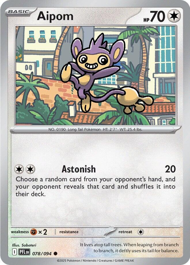 Aipom (078/094) [Mega Evolution: Phantasmal Flames] | Jack's On Queen
