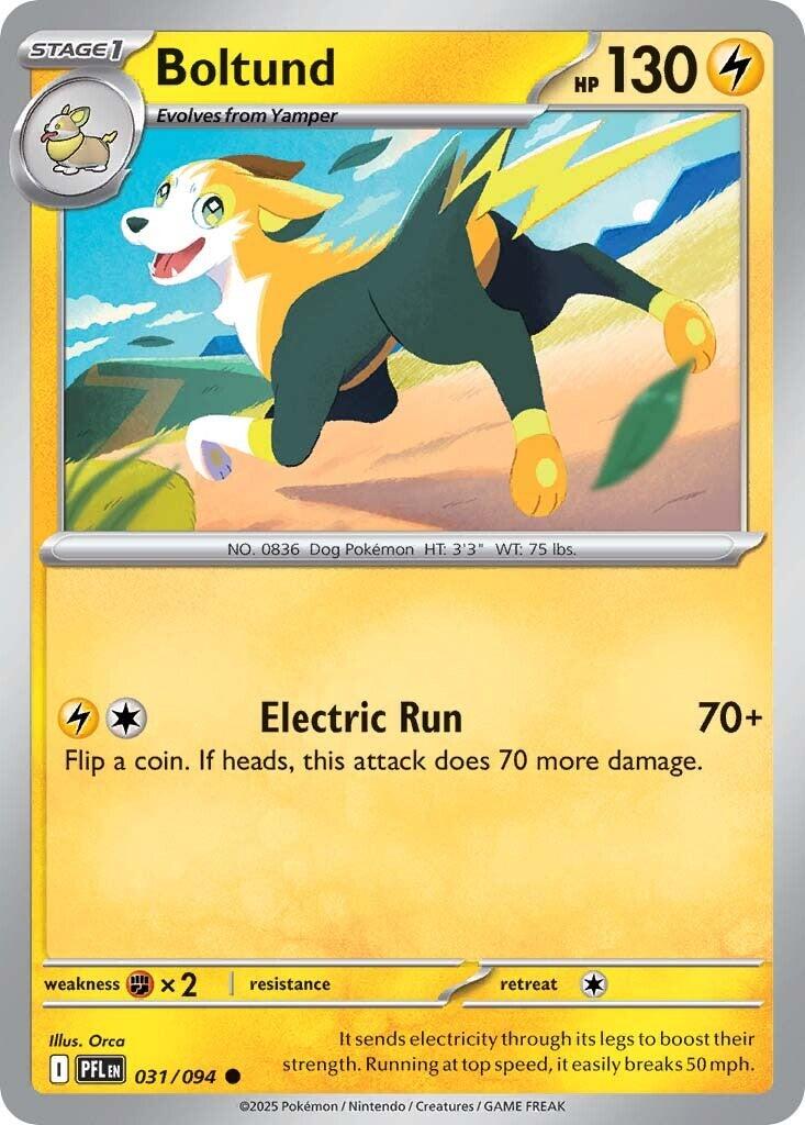 Boltund (031/094) [Mega Evolution: Phantasmal Flames] | Jack's On Queen