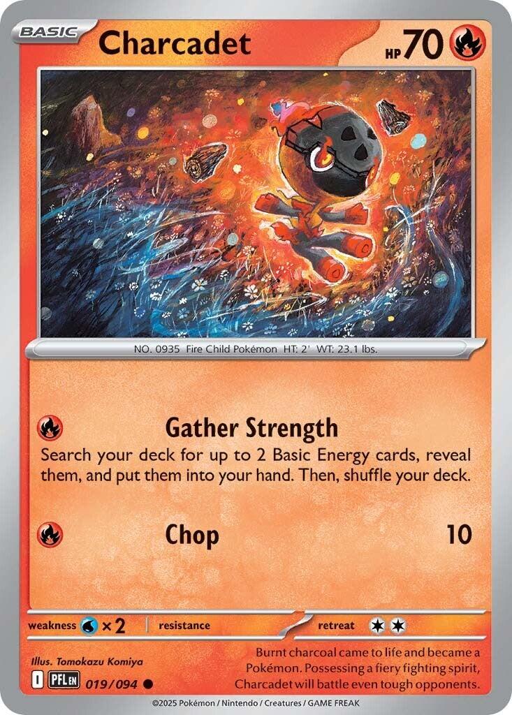 Charcadet (019/094) [Mega Evolution: Phantasmal Flames] | Jack's On Queen